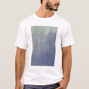 Claude Monet Rouen domkyrka, dimmigt väder T Shirt