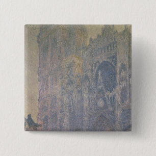 Claude Monet Rouen domkyrka, harmoni i vit Knapp