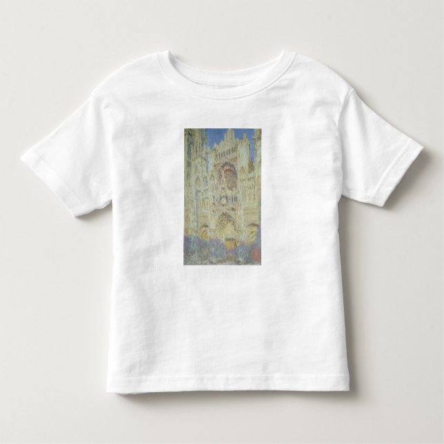 Claude Monet | Rouen domkyrka på solnedgången, T-shirt (Framsida)