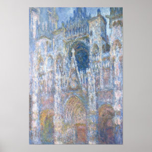 Claude Monet Rouen domkyrka Poster