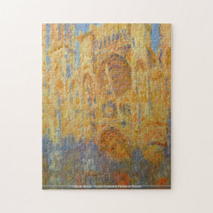 Claude Monet - Rouen domkyrkaFacade på Pussel