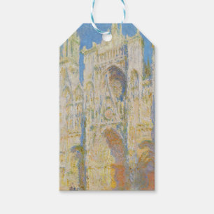 Claude Monet Rouens katedral Portal Morgonljus Presentetikett
