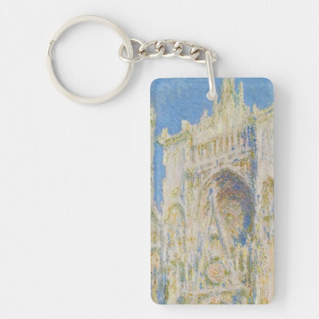 Claude Monet Rouens katedralportal, morgonljus (Framsidan)