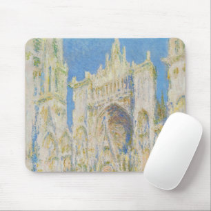 Claude Monet Rouens katedralportal, morgonljus Musmatta