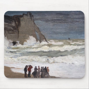 Claude Monet - Rough Sea at Etretat Musmatta