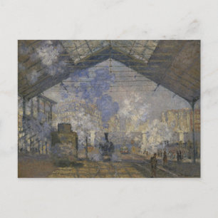 Claude Monet - Saint-Lazare Station Vykort