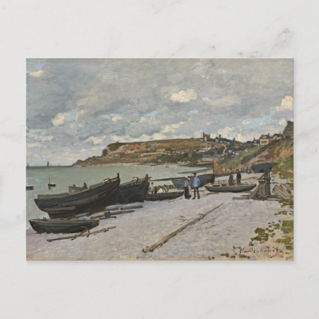 Claude Monet | Sainte-Adresse, 1867 Vykort (Framsida)