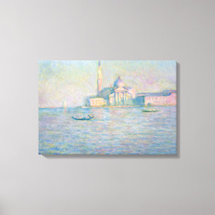 Claude Monet - San Giorgio Maggiore-kyrkan Canvastryck
