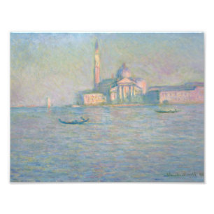Claude Monet - San Giorgio Maggiore-kyrkan Fototryck