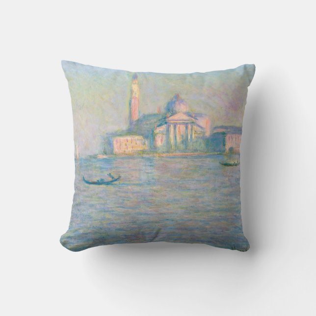 Claude Monet - San Giorgio Maggiore-kyrkan Kudde (Framsida)