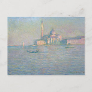 Claude Monet - San Giorgio Maggiore-kyrkan, Vykort