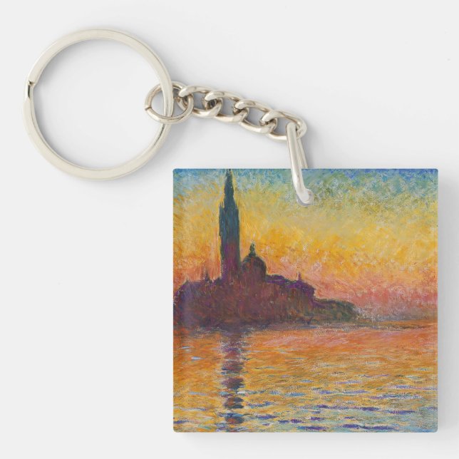 Claude Monet - San Giorgio Maggiore vid Dusk (Framsidan)