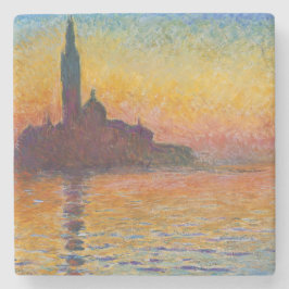 Claude Monet - San Giorgio Maggiore vid Dusk Stenunderlägg