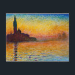 Claude Monet-San Giorgio Maggiore vid vykort för D<br><div class="desc">För Monet Fläkt!</div>