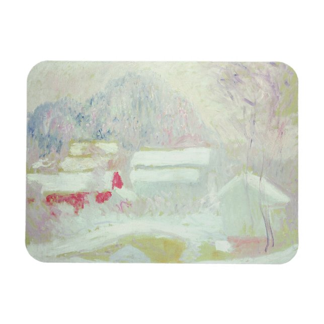 Claude Monet | Sandviken, Norge Magnet (Horisontell)