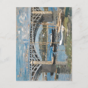 Claude Monet Seine Argenteuil Seinebr?cke bei Arge Vykort