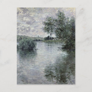 Claude Monet Seine at Vetheuil, 1879 Vykort