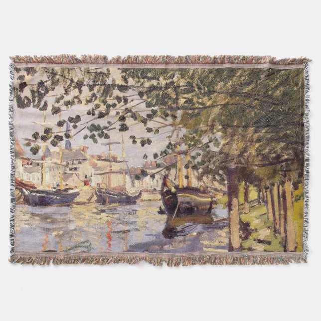 Claude Monet. Seine i Rouen Filt (Framsidan)