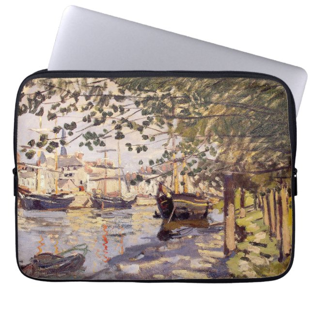 Claude Monet. Seine i Rouen Laptop Fodral (Framsidan)