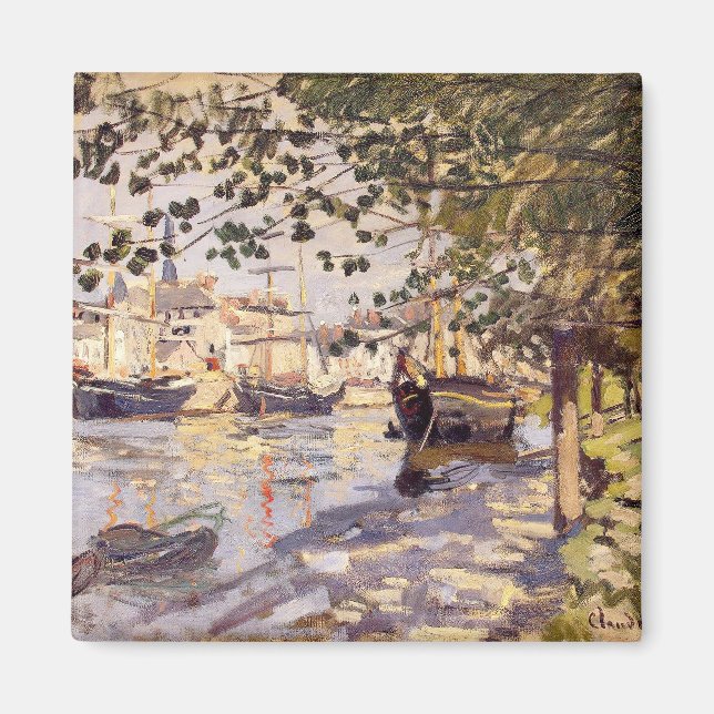 Claude Monet. Seine i Rouen Magnet (Framsidan)