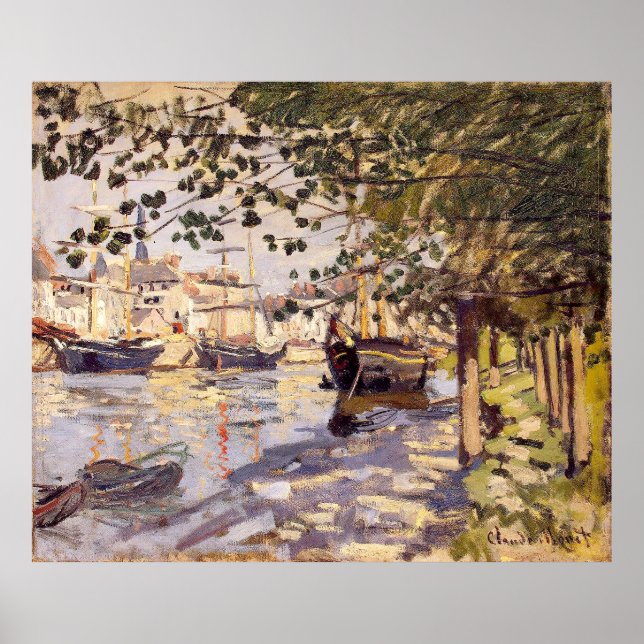Claude Monet. Seine i Rouen Poster (Framsidan)