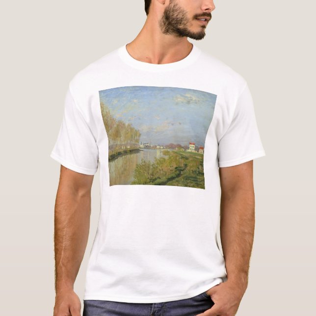 Claude Monet | Seinen på Argenteuil, 1873 Tee Shirt (Framsida)