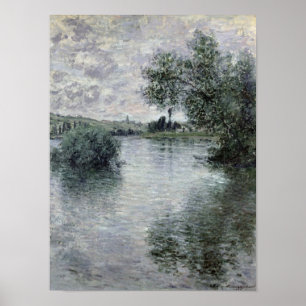 Claude Monet Seinen på Vetheuil, 1879 Poster