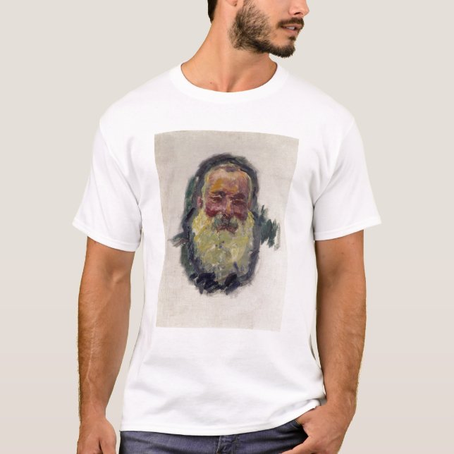 Claude Monet | självporträtt, 1917 Tee (Framsida)