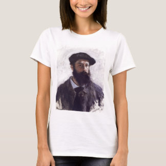 Claude Monet - självporträtt i basker 1886 Tee
