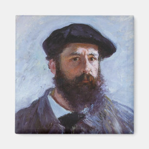 Claude Monet självporträtt Magnet