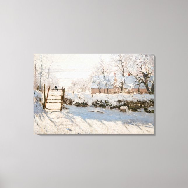 Claude Monet - Skatan Canvastryck (Framsida)