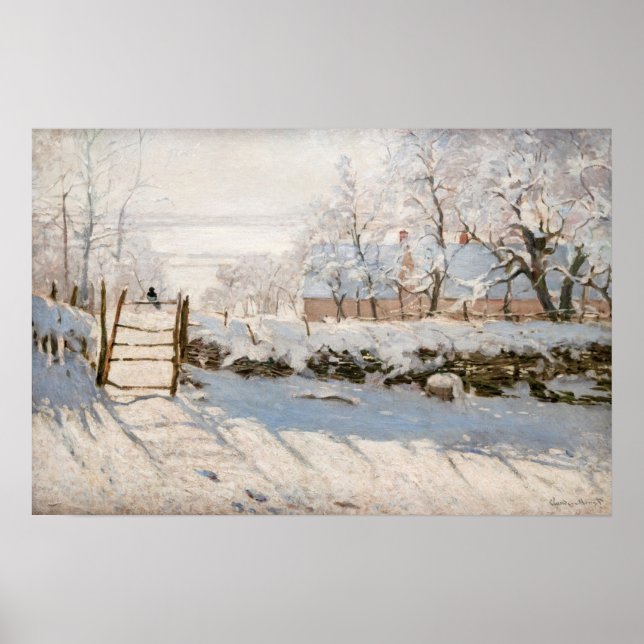Claude Monet - Skatan Poster (Framsidan)