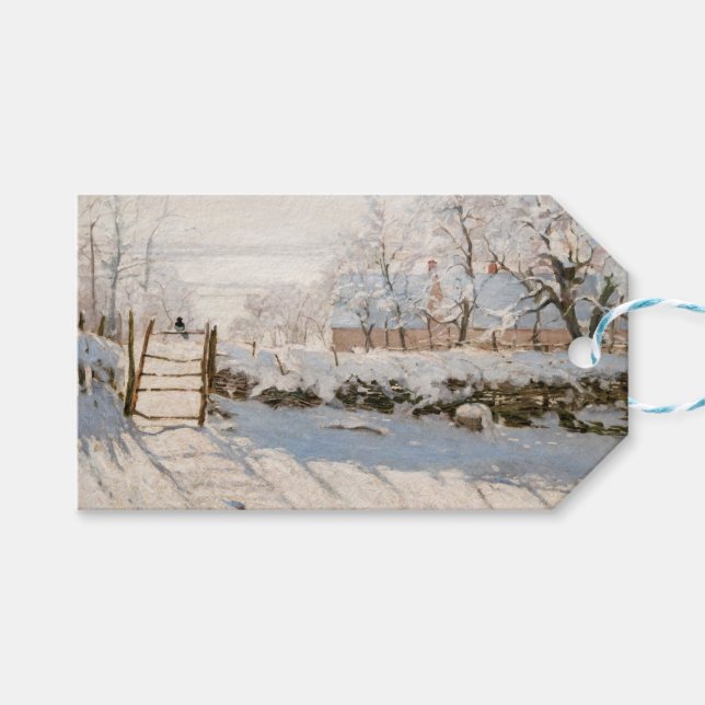 Claude Monet - Skatan Presentetikett (Framsidan (Horisontell))