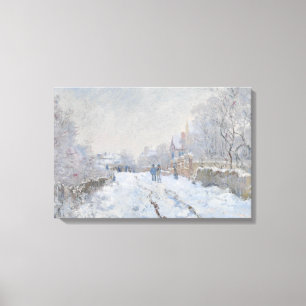 Claude Monet - Snö Scene i Argentina Canvastryck