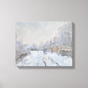 Claude Monet - Snö Scene i Argentina Canvastryck