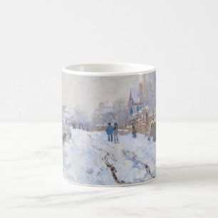 Claude Monet - Snö Scene i Argentina Kaffemugg