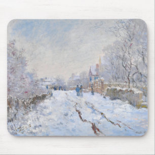 Claude Monet - Snö Scene i Argentina Musmatta