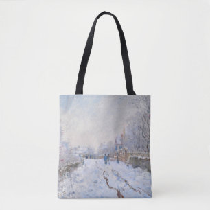 Claude Monet - Snö Scene i Argentina Tygkasse