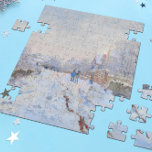 Claude Monet / Snö vid Argenteuil Pussel<br><div class="desc">Ett verk av den berömd antagonistikern Claude Monet.</div>