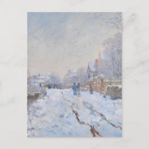 Claude Monet / Snö vid Argenteuil Vykort