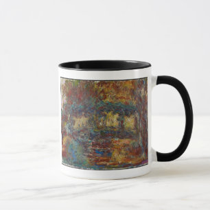 Claude Monet som japanen överbryggar Mugg