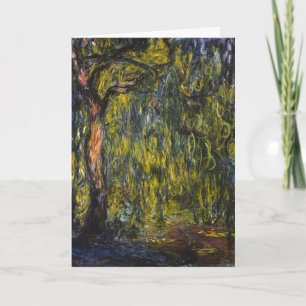 Claude Monet Sörjande Pil Impressionistisk Konst Kort