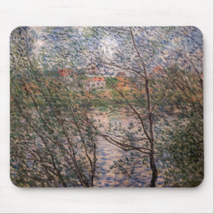 Claude Monet - Springtime genom grenar Musmatta