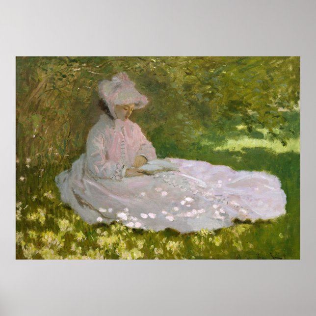 Claude Monet - Springtime Poster (Framsidan)