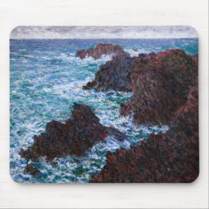 Claude Monet - Sten vid Belle-Ile, Vild Kusten Musmatta