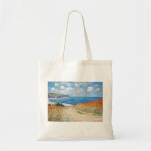 Claude Monet - Stig i vete fält vid Pourville Tygkasse