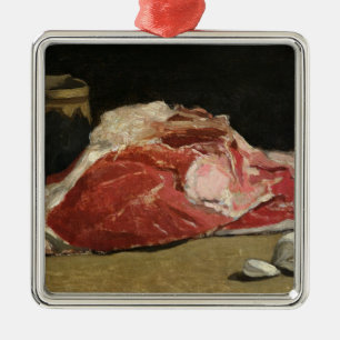 Claude Monet stilleben, det gemensamt av kött Julgransprydnad Metall