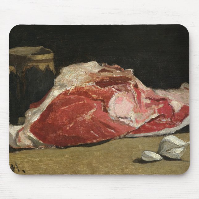 Claude Monet | stilleben, det gemensamt av kött Musmatta (Framsidan)