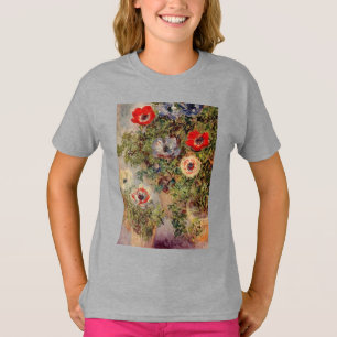 Claude Monet stilleben med anemonödegåvor Tröja