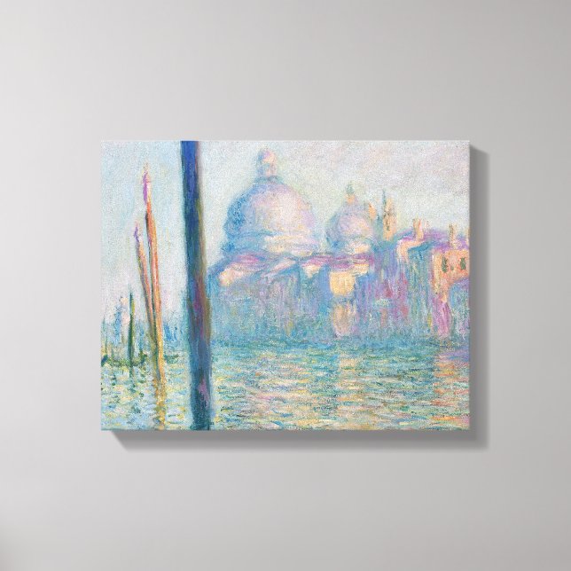 Claude Monet - Storkanalen Canvastryck (Framsida)